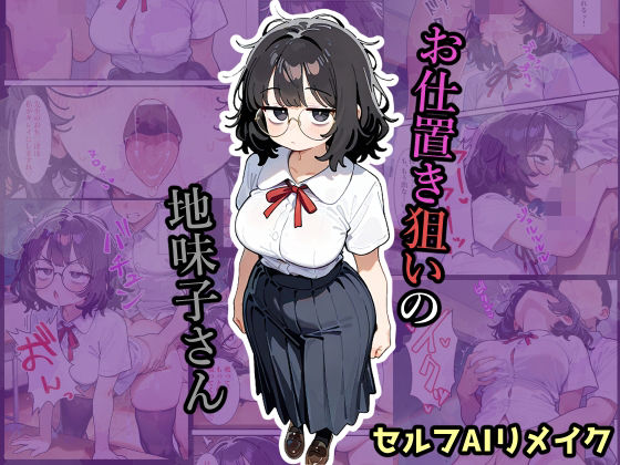 お仕置き狙いの地味子さん【セルフAIリメイクver】(糸足いといと) [d_804691]