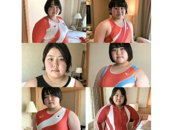重量級のおでぶなレスリング部員のおっぱいを確認してみた件(東雲AI研究所) [d_805153]