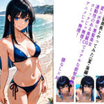 黒髪委員長とやってみた。（夏・海編）(顔なし) [d_805547]