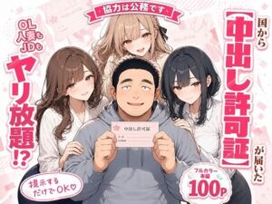 中出し許可証、交付されました。(かわいいラボ) [d_805617]