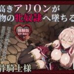 【骸骨騎士様】【アリOン 497枚＋3mp4】アリOンの油断。狂った奴●商の調教監禁―高潔なエルフ女戦士が本物の牝奴●へ墜ちる夜(Tengawa 修行中) [d_806240]
