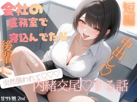 会社の医務室で寝込んでいたら（はーと）後輩に突然襲われて（はーと）内緒お布団被り交尾（はーと）中出しする話（はーと）(甘サド処) [d_806589]