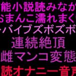官能小説読みながらおまんこ濡れまくりバイブズボズボで連続絶頂、雌マンコ変態朗読オナニー音声！！(絶頂ひとりオナ子) [d_807050]