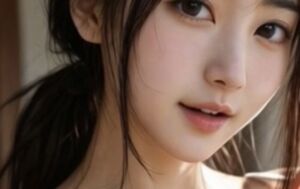 水着を脱ぐおねえさん(aiお姉さん) [d_807182]