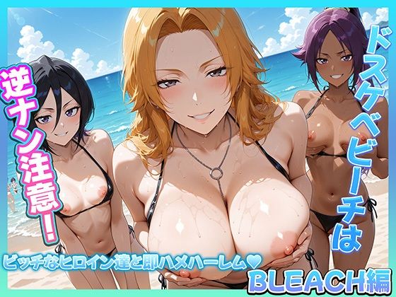 ドスケベビーチは逆ナン注意！！  ビッチなヒロイン達と即ハメハーレム！  BLEACH編(あいらん堂) [d_807188]
