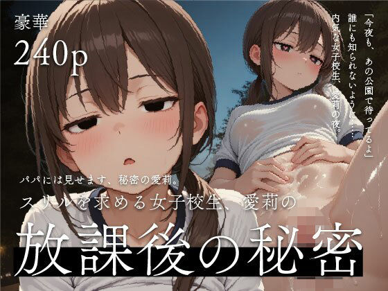 ――パパには見せます、秘密の愛莉。スリルを求める女子校生、愛莉の放課後の秘密vol.04(ぷにぷにぷにー) [d_807310]