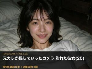 ［実写級］元カレのビデオカメラ ─ 別れた彼女（25）が知らない28本(夜更かしは三抜の徳) [d_807566]
