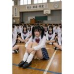 【AI動画】全校集会でおもらし 2〜おもらしパンツ(スクールおもらし) [d_807699]
