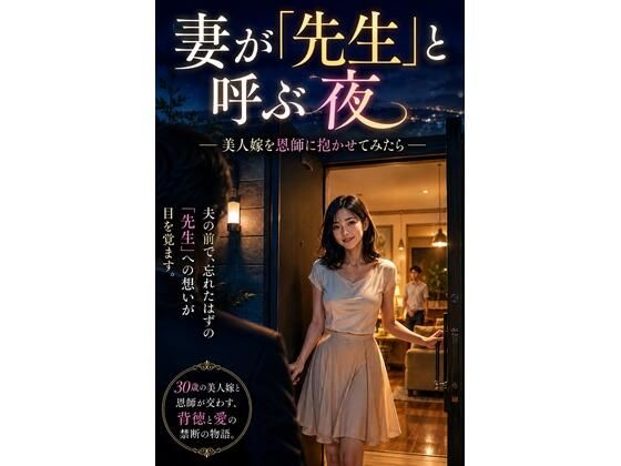 妻が「先生」と呼ぶ夜(下駄郎) [d_807717]
