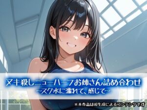 ヌキ殺しニューハーフお姉さん詰め合わせ〜スク水に濡れて、感じて〜(性癖塗れの沼) [d_807781]