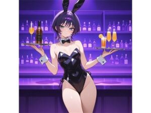紫ショートちゃんの秘密のコスプレ撮影会 〜バニー・レースクイーン・巫女・ナース〜【R18 AI CG集】(NT) [d_808011]