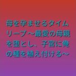 母を孕ませるタイムリープ 〜最愛の母親を堕とし、子宮に俺の種を植え付ける〜(らぶらぶ) [d_808208]