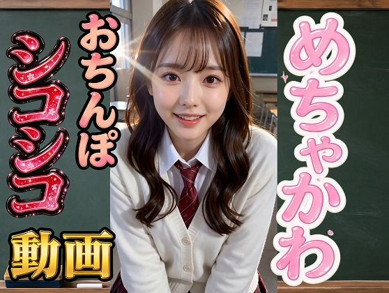 めちゃかわおち○ぽ美女が教室でシコシコ(E委員) [d_809056]
