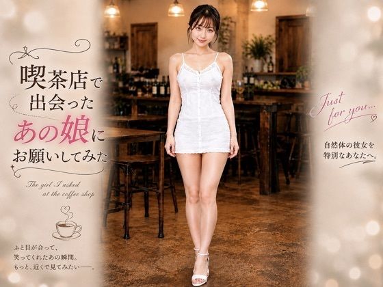 喫茶店で出会ったあの娘にお願いしてみた(チラリ研究会) [d_810602]