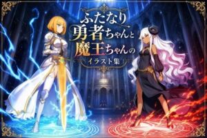 ふたなり勇者ちゃんと魔王ちゃんのイラスト集(煮込みメロン屋さん) [d_810759]