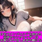 自宅でメンズエステを始めた近所のシングルマザーは弱みを握られ中出し依存の雌になった(夜艶の蜜) [d_811113]