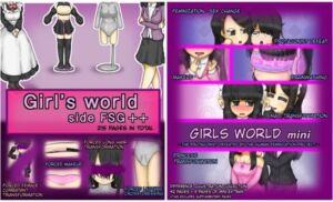 Girls world side FSG＋＋ ＆ Girls world mini Two-piece set(女性化研究会・派出所) [d_812969]