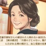 続・老舗草餅屋さんの頼まれたら断れない叔母さん  第五話  【破水絶頂】「旦那の子じゃない」臨月子宮に注がれる甥の種汁と、血と愛液の托卵出産(青いらいおん) [d_813199]