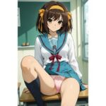 ハルヒ下着画像集(八夜サークル) [d_810398]