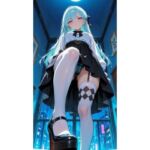魅惑の絶対領域 〜ハイヒールとニーハイ、そして無防備なパンチラ〜(カズン) [d_816782]